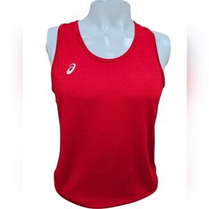 ASICS‎ Women's Red Tank Top Size Large